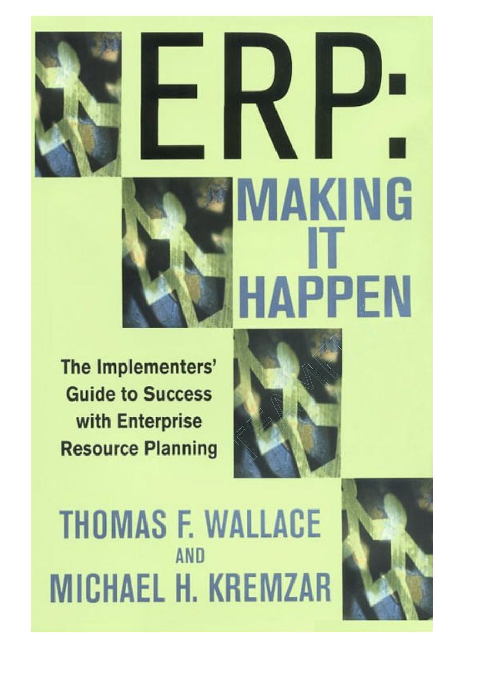 ERP：Making It Happen