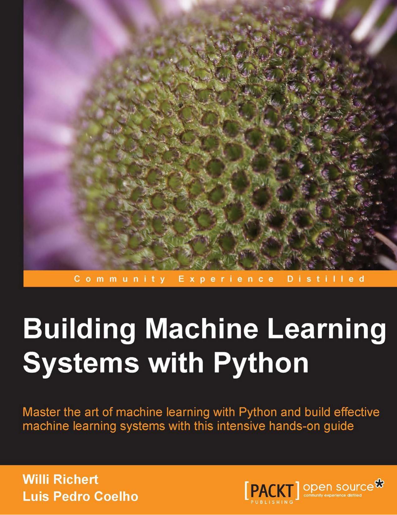 [Building.Machine.Learning.Systems.with.Pytho