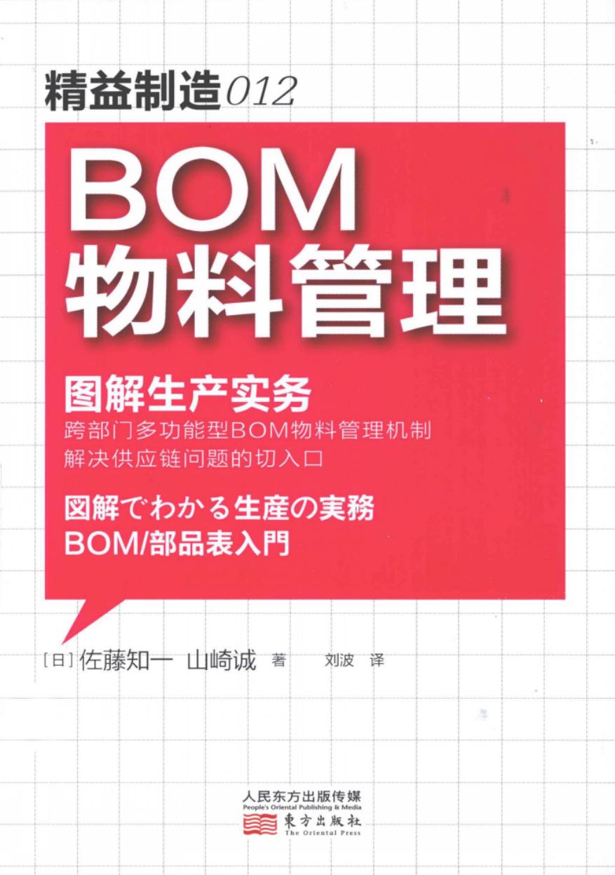 精益制造012 BOM物料管理