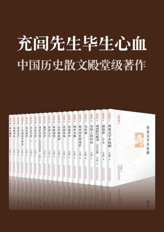 充闾文集(套装共21册)