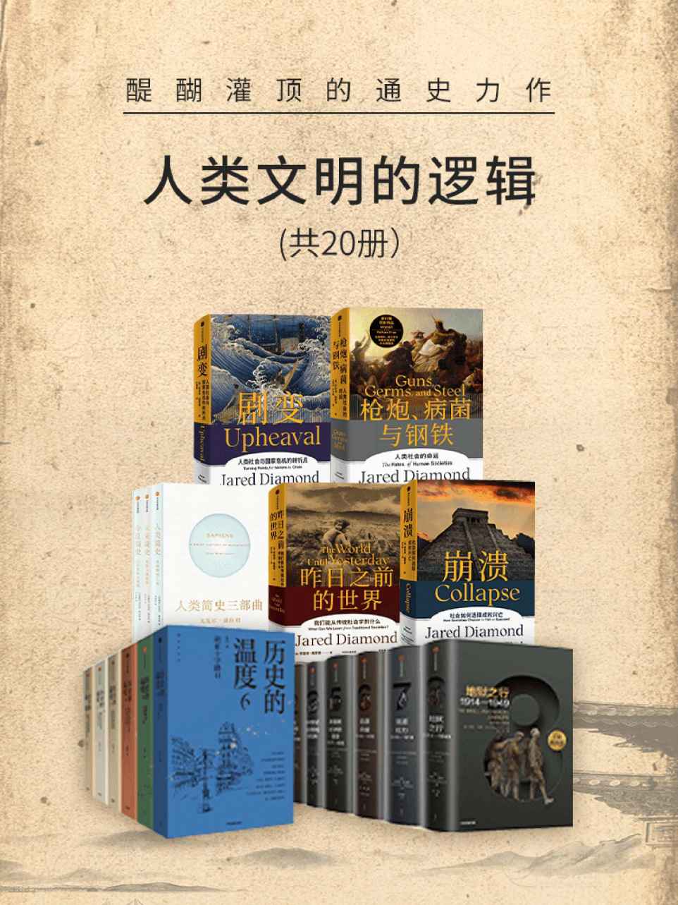 人类文明的逻辑（20册）—醍醐灌顶的通史力作