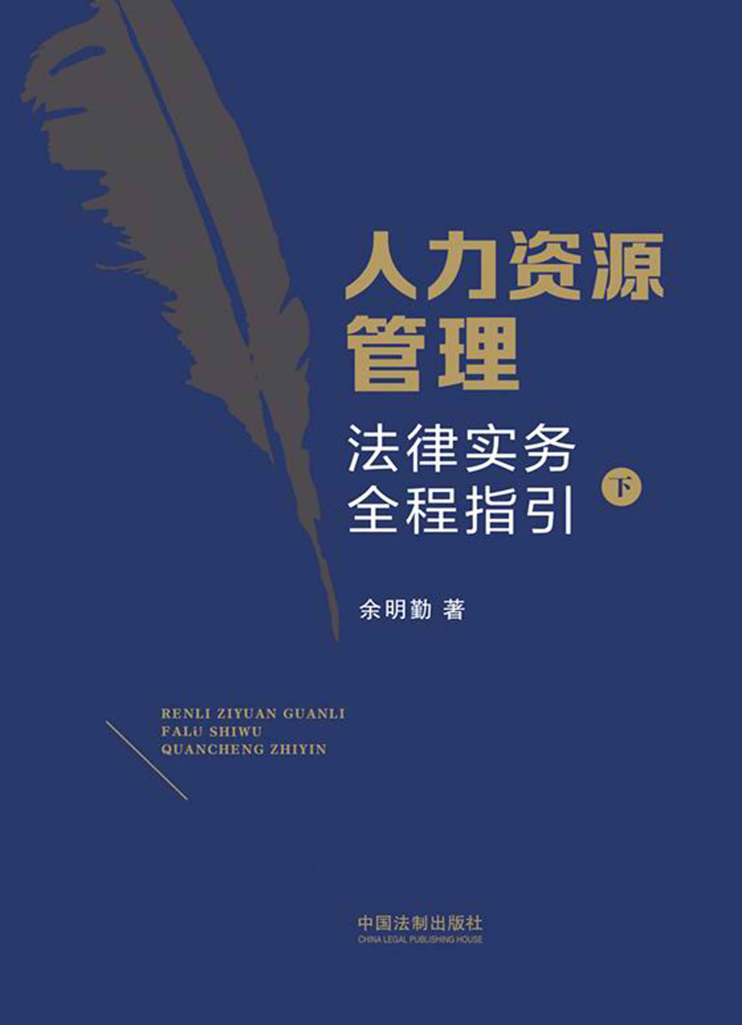 人力资源管理法律实务全程指引（下册）