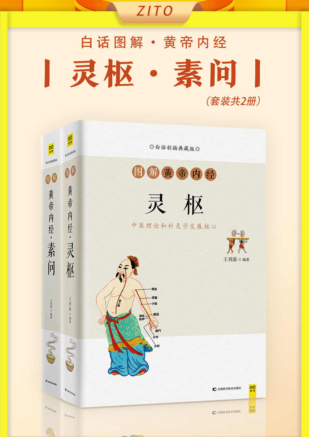 白话图解黄帝内经：灵枢+素问（全2册）