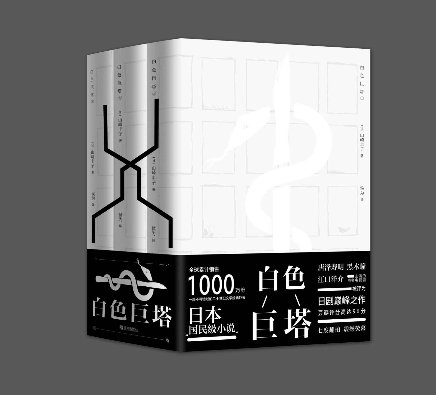 白色巨塔（套装3册，全球累计销售1000万册！一部不可错过的20世纪文学经典巨著！揭穿医学界幕后，看透赤裸裸的名利角逐）