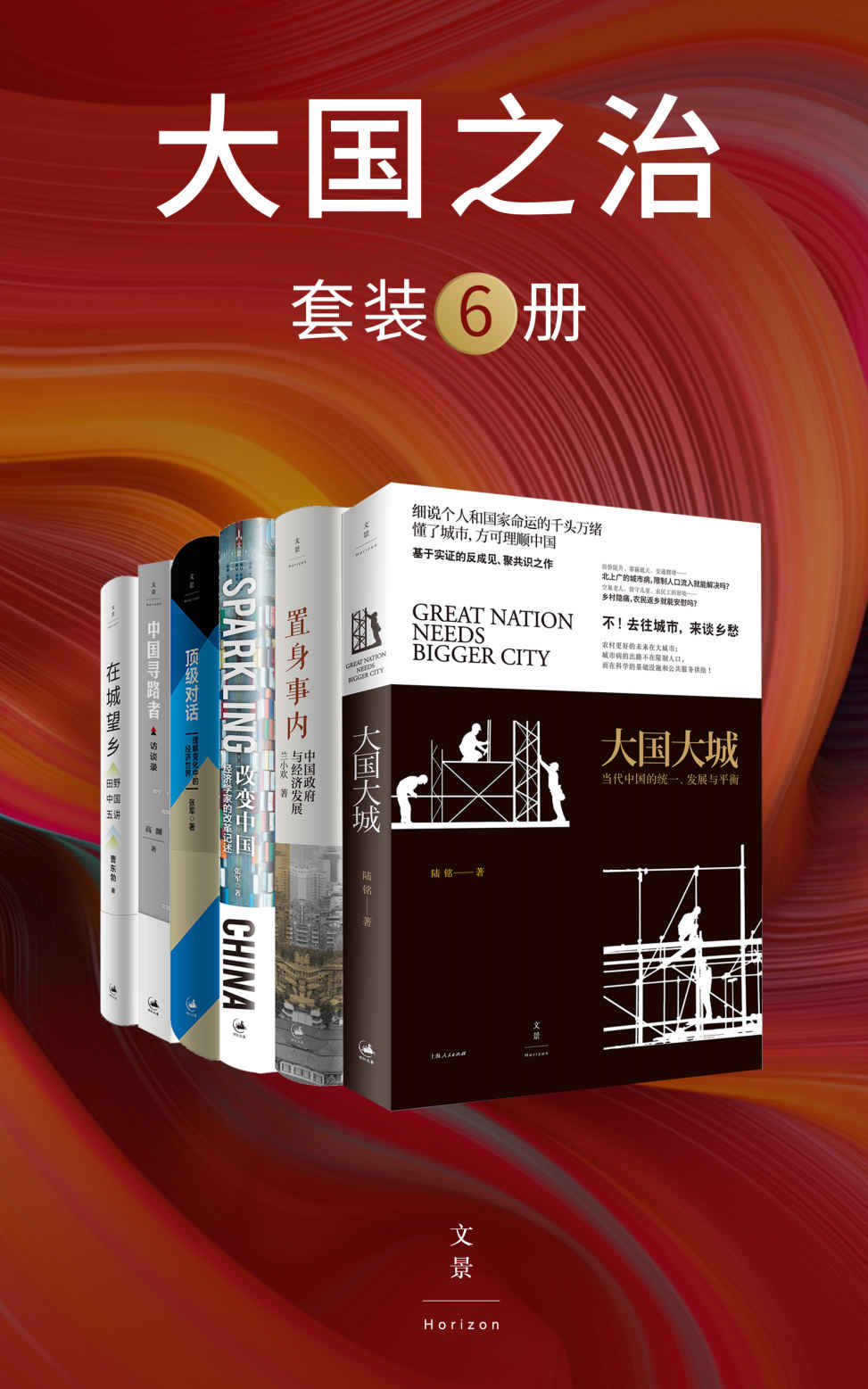 大国之治（套装6册）【经济学家陆铭、兰小欢、张军等从宏观到微观，从经济学理论到经济发展实践，解锁看懂中国发展的全新视角。关注实践中的具体案例，思考中国发展的底层逻辑】