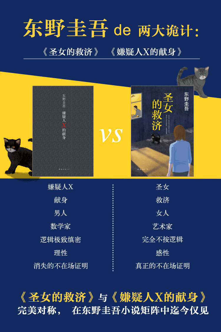 东野圭吾de两大诡计《圣女的救济》《嫌疑人x的献身》