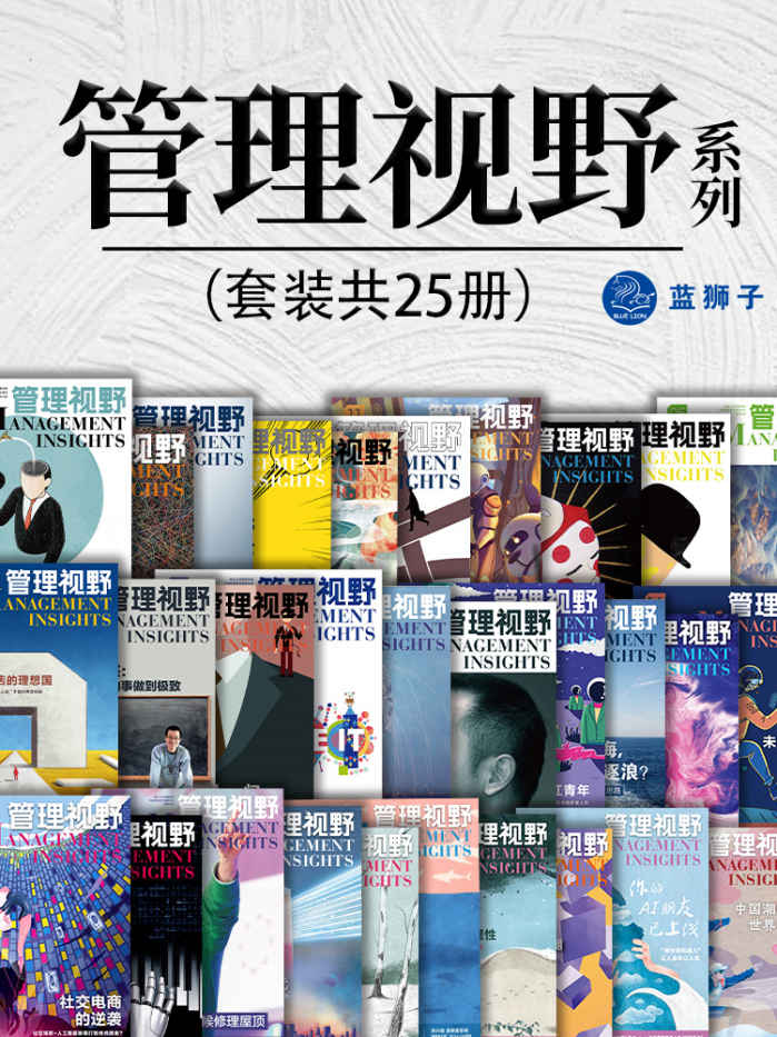 管理视野系列（套装共25册）(“对谈”商界领袖，荟萃世界顶尖中国企业管理学者多年的研究成果，带你掌握全球商业手法与管理理念！)