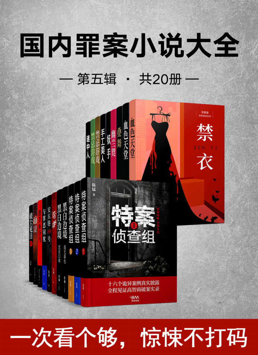 国内罪案小说大全·第五辑（共20册）（一次看个够，惊悚不打码！）