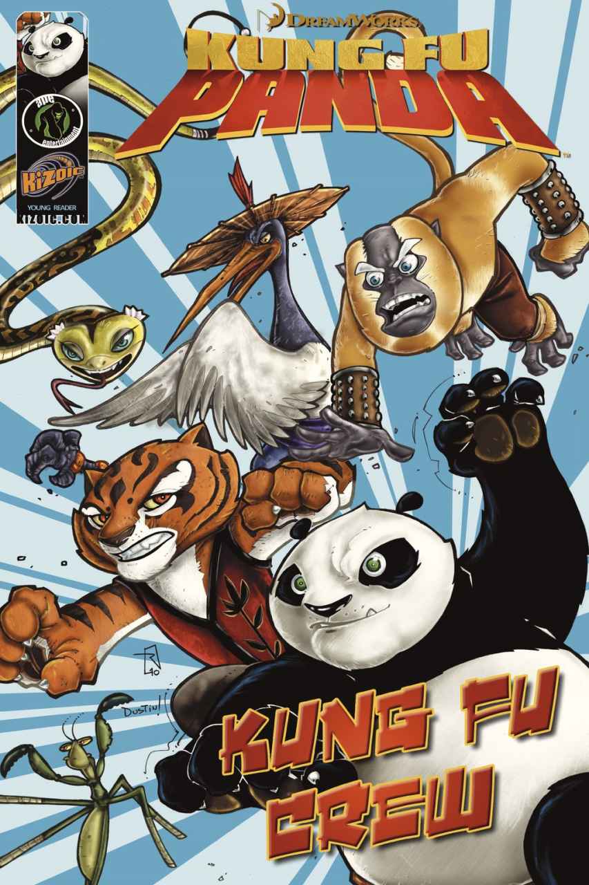 功夫熊猫 Kung Fu Panda: Kung Fu Crew （英文版） (BookDNA漫画绘本书系)