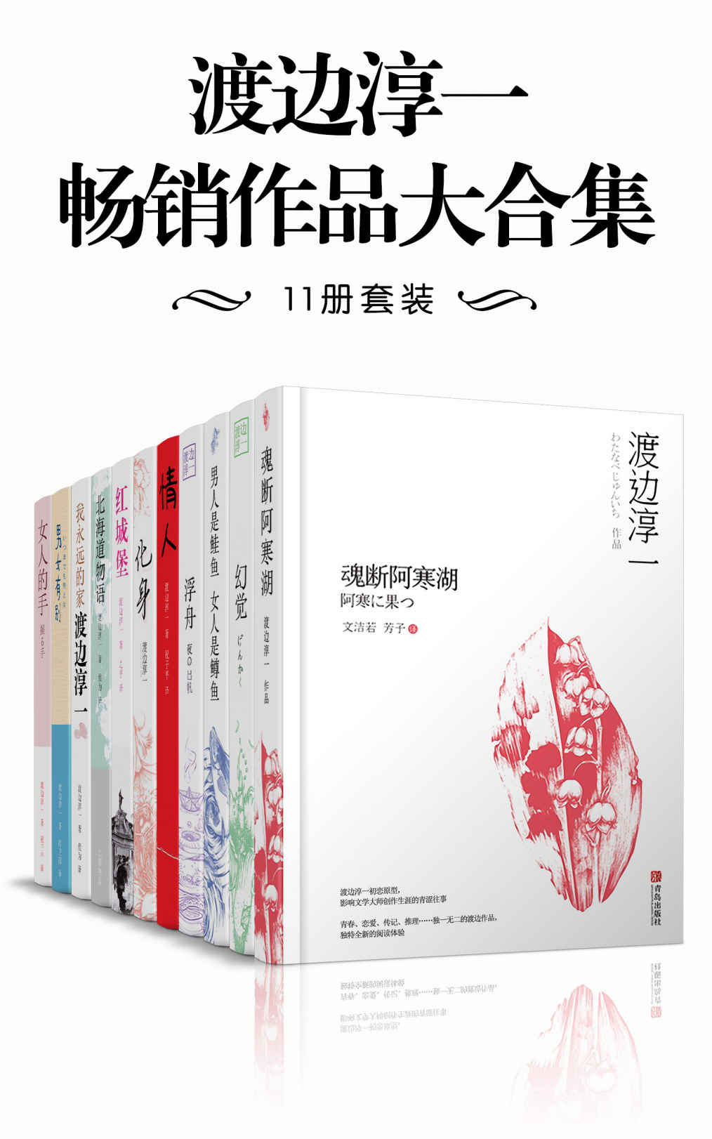 渡边淳一畅销作品大合集（11册套装）