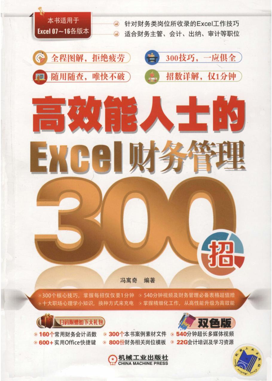 高效能人士的Excel财务管理300招